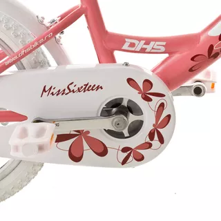 Detský bicykel DHS Miss Sixteen 1602 16" - model 2014