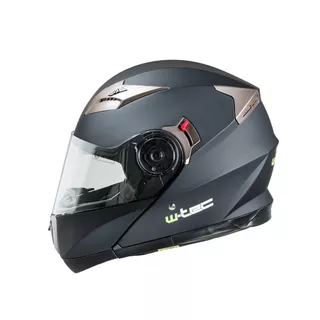 Výklopná prilba W-TEC YM-925 - Black-Bronze