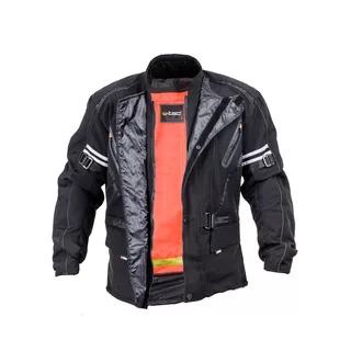 Pánska softshellová moto bunda W-TEC Rokosh GS-1758 - čierna, XL