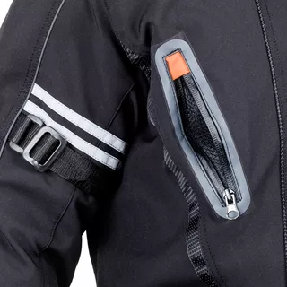 Pánska softshellová moto bunda W-TEC Rokosh GS-1758 - čierna, XL
