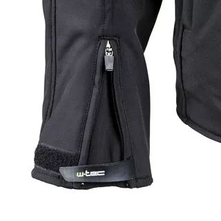 Pánska softshell moto bunda W-TEC Clappy NF-2754 - čierna