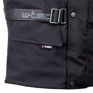 Pánska softshellová moto bunda W-TEC Rokosh GS-1758 - čierna, XL