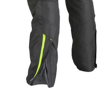 Dámske moto nohavice W-TEC Spirital Lady - čierna-fluo žltá
