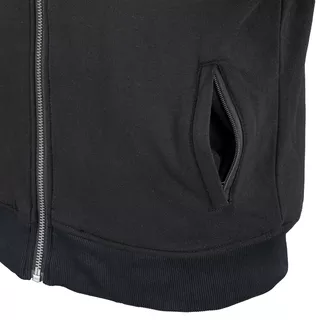 Pánska mikina W-TEC Black Heart Vintage Iron Hoodie - čierna