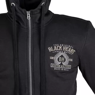 Pánska mikina W-TEC Black Heart Kustom Kulture Hoodie s aramidom - čierna
