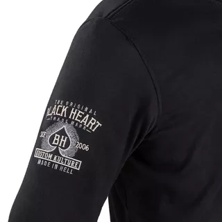 Pánska mikina W-TEC Black Heart Kustom Kulture Hoodie s aramidom - čierna