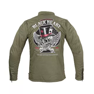 Pánska bunda W-TEC Black Heart Khaki Jacket s aramidom - 2.akosť - Garage Built