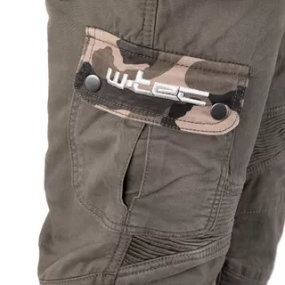 Pánske moto nohavice W-TEC Shoota - tmavo šedá