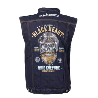 Moto vesta W-TEC Black Heart Rideman - modrá