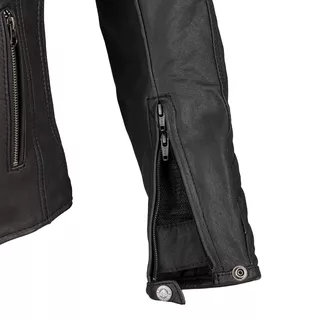 Dámska kožená moto bunda W-TEC Black Heart Raptura - 2. akosť - čierna