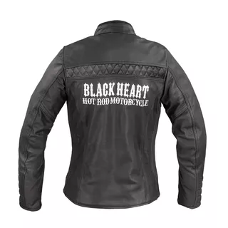 Dámska kožená moto bunda W-TEC Black Heart Raptura - 2. akosť - čierna