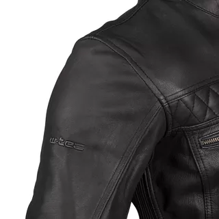 Dámska kožená moto bunda W-TEC Black Heart Raptura - 2. akosť - čierna