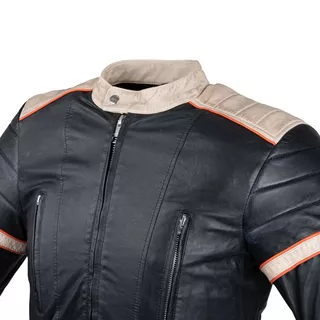 Pánska kožená bunda W-TEC Hellsto - 2.akosť