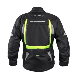 Moto bunda W-TEC Gelnair - 2.akosť - čierno-zelená