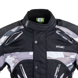Pánska moto bunda W-TEC Troopa - Black Camo