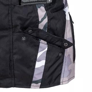 Pánska moto bunda W-TEC Troopa - Black Camo