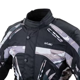 Pánska moto bunda W-TEC Troopa - Black Camo