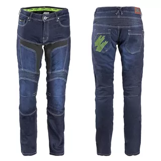 Pánske moto jeansy W-TEC Alfred CE - modrá