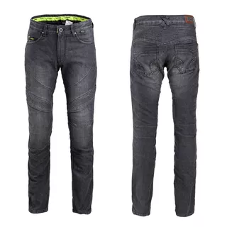 Pánske moto jeansy W-TEC Oliver - čierna