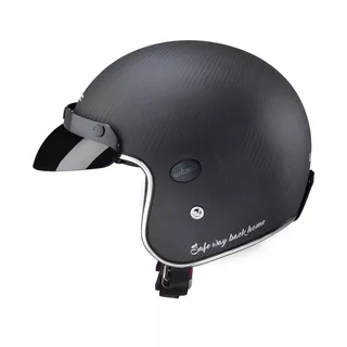 Moto prilba W-TEC Vacabro SWBH - Matt Carbon Pure