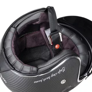 Moto prilba W-TEC Vacabro SWBH - Matt Carbon Pure