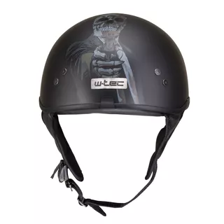 Moto prilba W-TEC Black Heart Rednut - Motorcycle/Matt Black