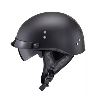 Moto prilba W-TEC Black Heart Rednut - Gun Blazin/Matt Black