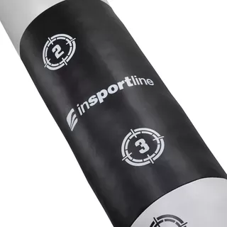 Boxovacie vrece inSPORTline Robkin 35x150 cm / 40 kg - čierno-biela