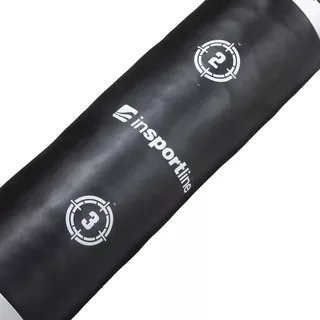 Boxovacie vrece inSPORTline Robkin 180x35cm / 50 kg - čierno-biela