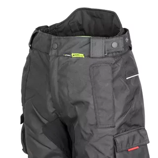 Pánske moto nohavice W-TEC Thollte - Black