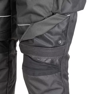 Pánske moto nohavice W-TEC Thollte - Black