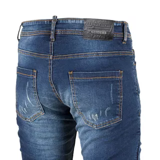 Pánske moto jeansy W-TEC Feeldy - modrá