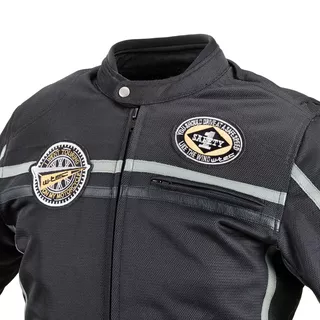 Moto bunda W-TEC Bellvitage Black - čierna