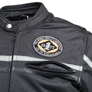 Moto bunda W-TEC Bellvitage Black - čierna