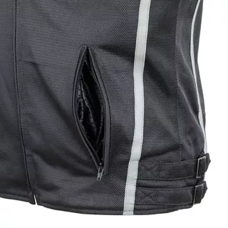 Moto bunda W-TEC Bellvitage Black - čierna