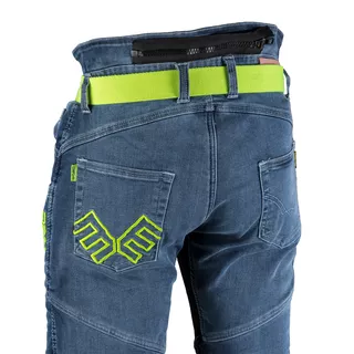 Dámske moto jeansy W-TEC Ekscita - modrá