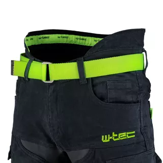 Pánske moto jeansy W-TEC Aredator - 2. akosť - čierna