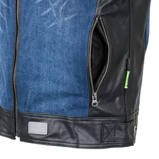 Moto bunda W-TEC Kareko - modrá