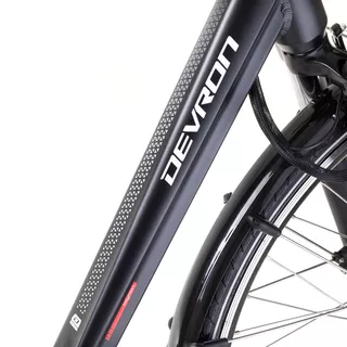 Mestský elektrobicykel Devron 28124A 28" 4.0 - Black
