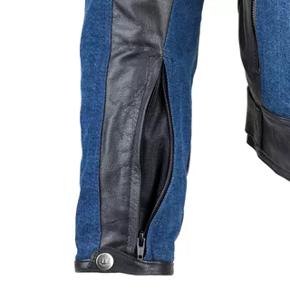 Moto bunda W-TEC Kareko - modrá