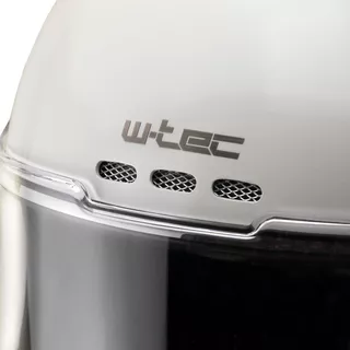 Moto prilba W-TEC Cruder Delacro - modro-bielo-červená
