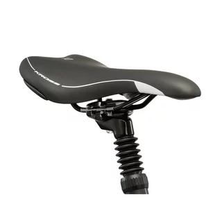 Dámsky crossový bicykel Kross EVADO 3.0 28" - model 2025 - šedá / zelená / lesk