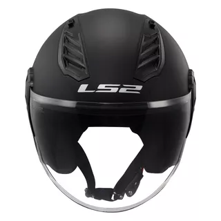 Moto prilba LS2 OF616 Airflow II Solid Matt Black