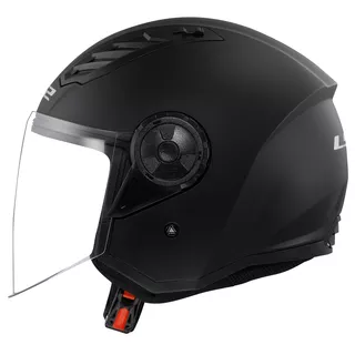Moto prilba LS2 OF616 Airflow II Solid Matt Black