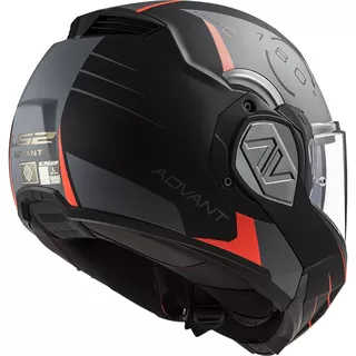 Preklápacia moto prilba LS2 FF906 Advant Codex Matt Black Titanium P/J