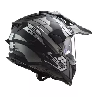 Enduro prilba LS2 MX701 Explorer Atlantis - Glossy Red White Blue
