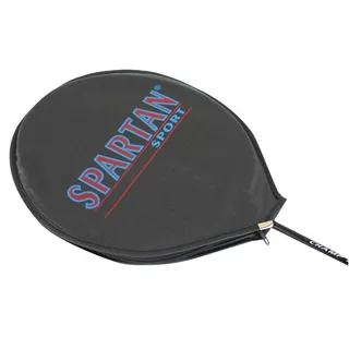 Badmintonová raketa SPARTAN DROP SHOT - červeno-bronzová