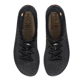 Dámske barefoot topánky Brubeck Merino - Black