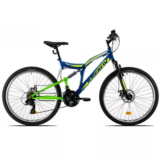 Celoodpružený bicykel Kreativ 2643 26" - model 2019 - 2.akosť - Black
