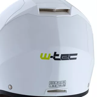 Výklopná moto prilba W-TEC Vexamo PP s Pinlockom - čierno-zelená